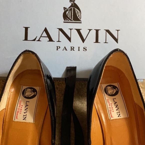 Lanvin Paris Wedge Shoes - Picture 2 of 9